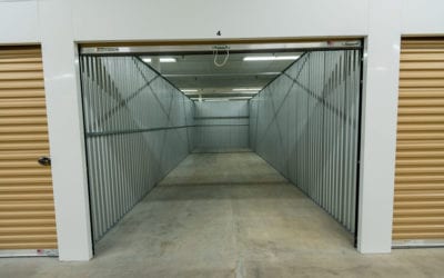 Inside a storage Unit