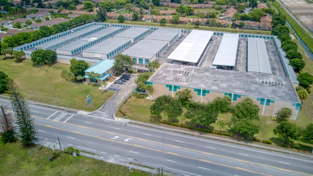 Alpine Storage arial view