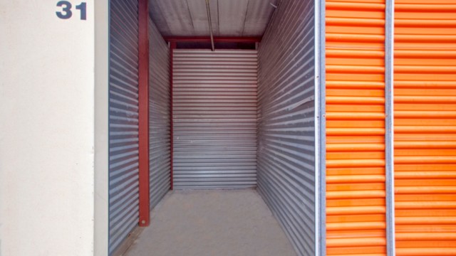 open storage unit